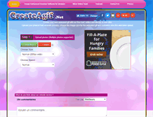 Tablet Screenshot of createagif.net